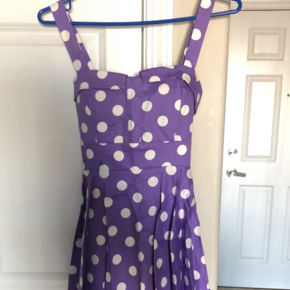 Pin up polka dot dress - Picture 3 of 4